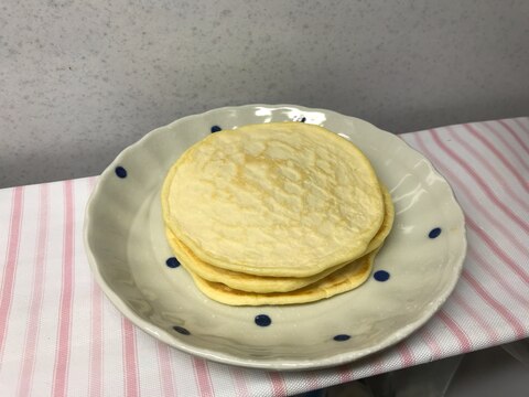 中力粉で作る！もちもちパンケーキ